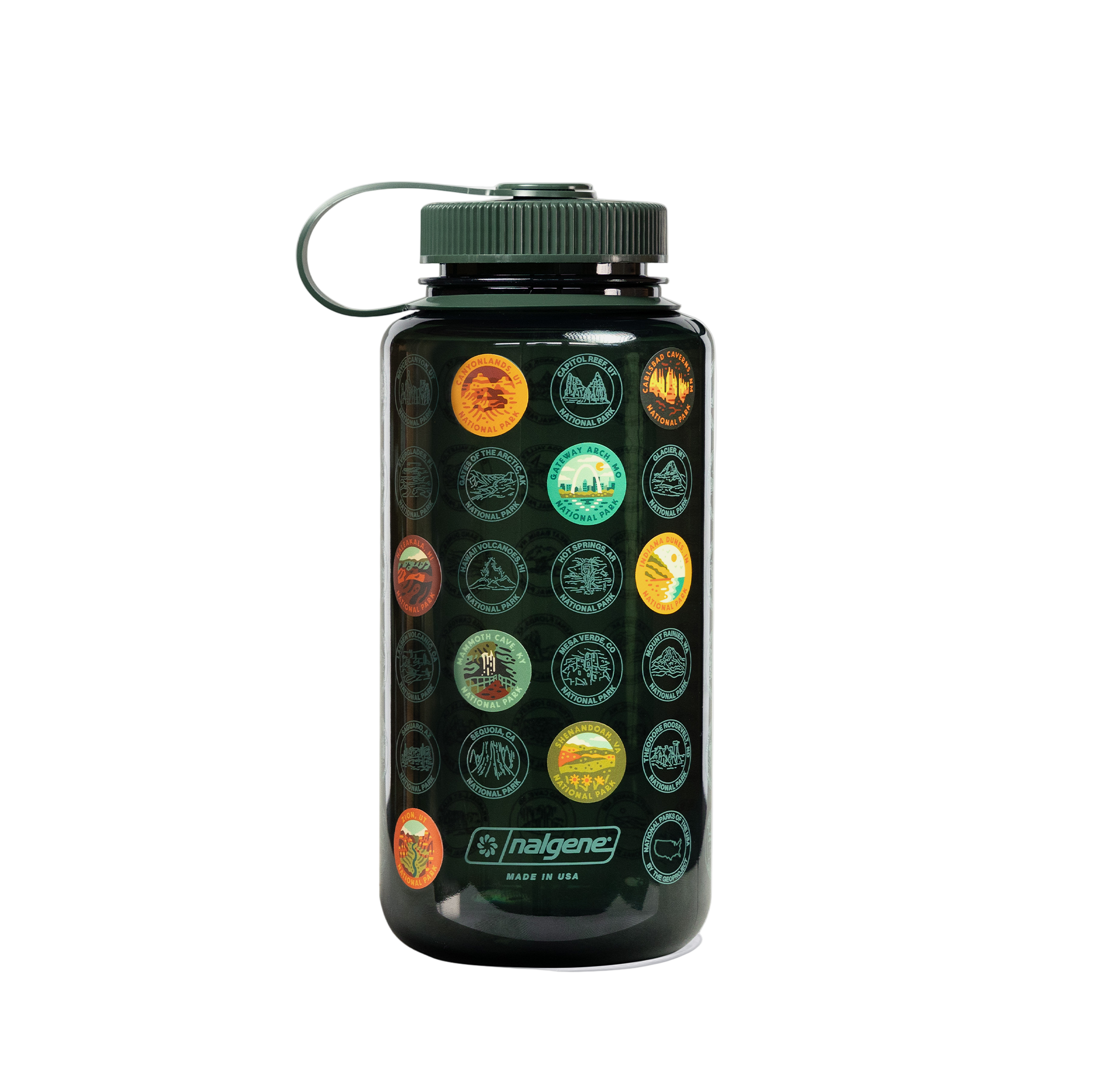 National Park Nalgene Sticker Bottle