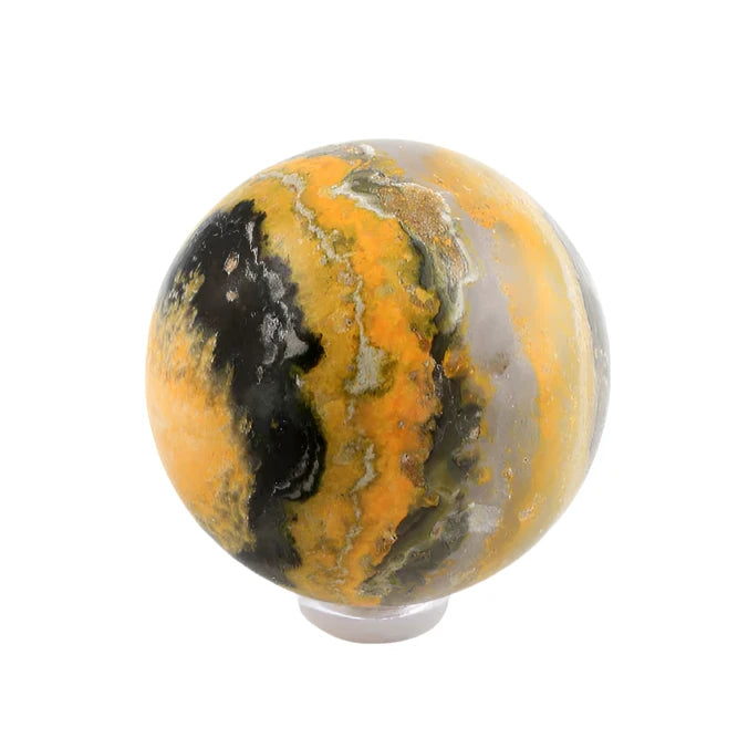 Bumblebee Jasper Sphere $90.00