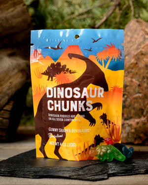 Dinosaur Chunks: Gummy Shaped Dinosaurs