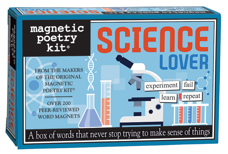 Science Lover Magnetic Poetry Kit