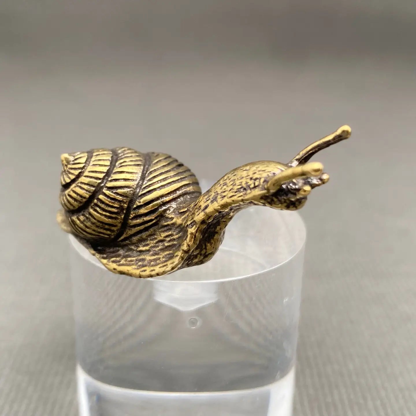 Brass Snails Figurine