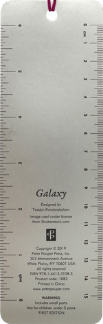 Galaxy Beaded Bookmark