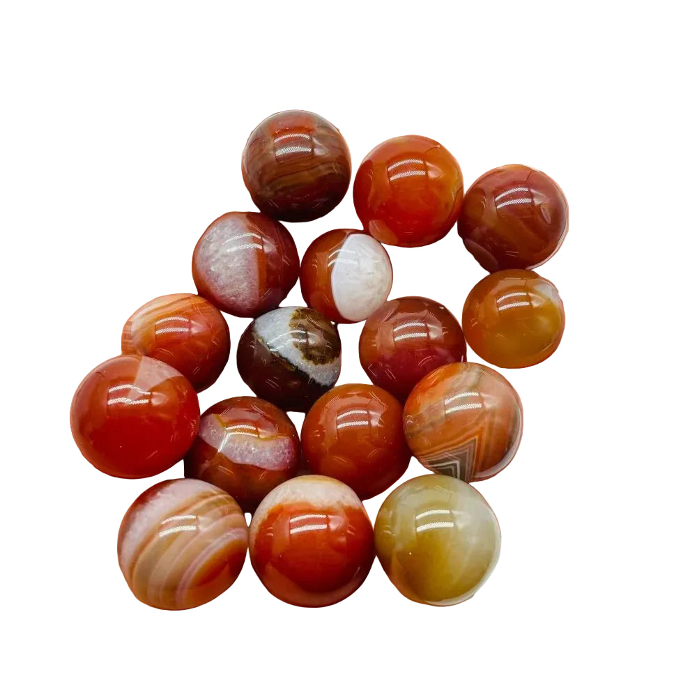 Carnelian Agate Sphere