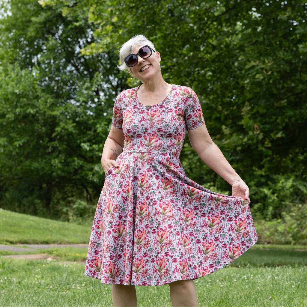 Carnivorous Plants Twirl Dress