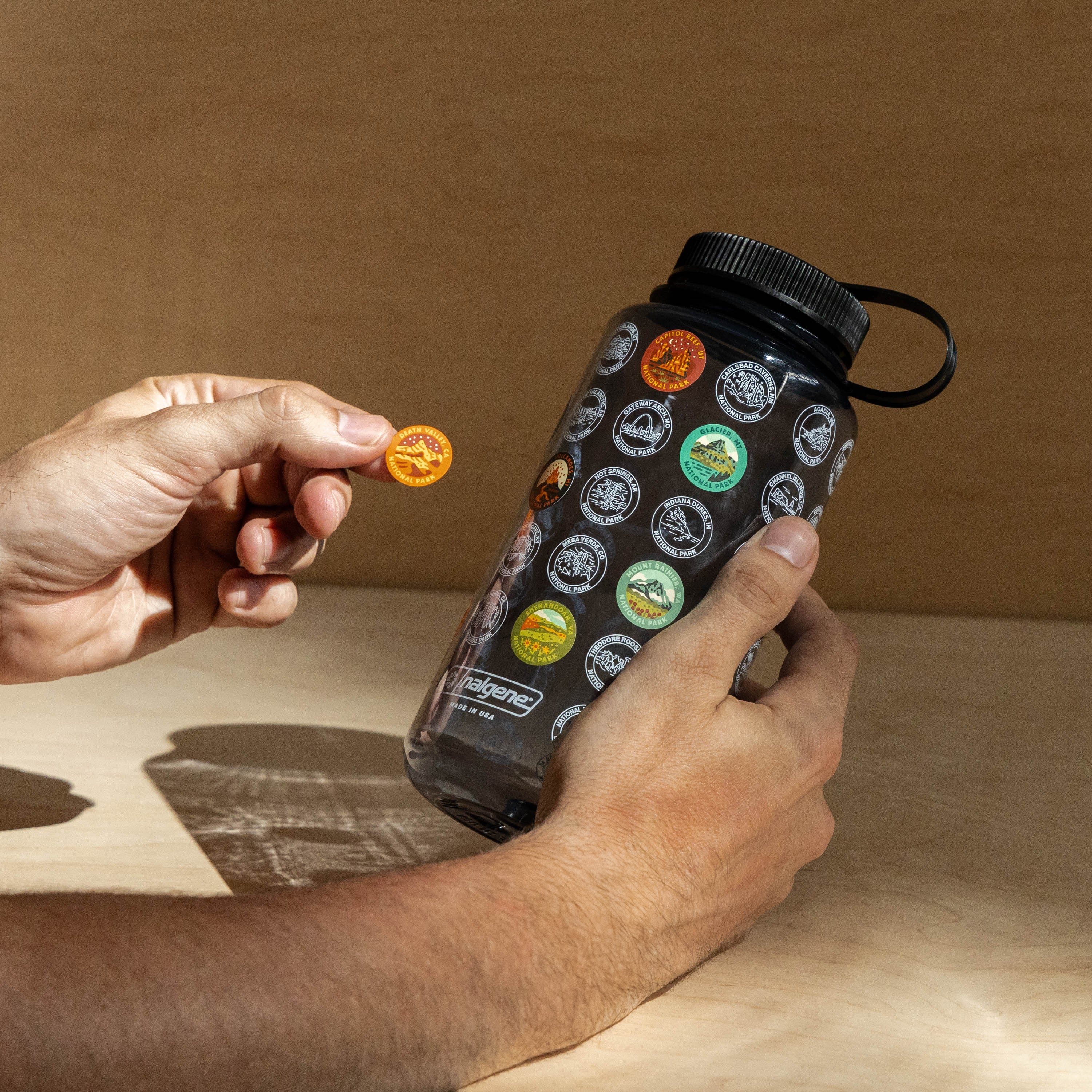 National Park Nalgene Sticker Bottle