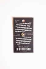 Coelacanth Enamel Pin