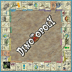 Dino-Opoly Board Game