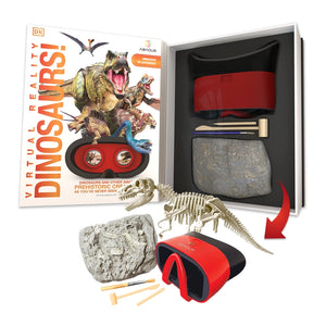 Virtual Reality Dinosaurs Gift Set