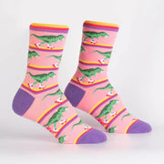 Rawr-ler Rink Socks