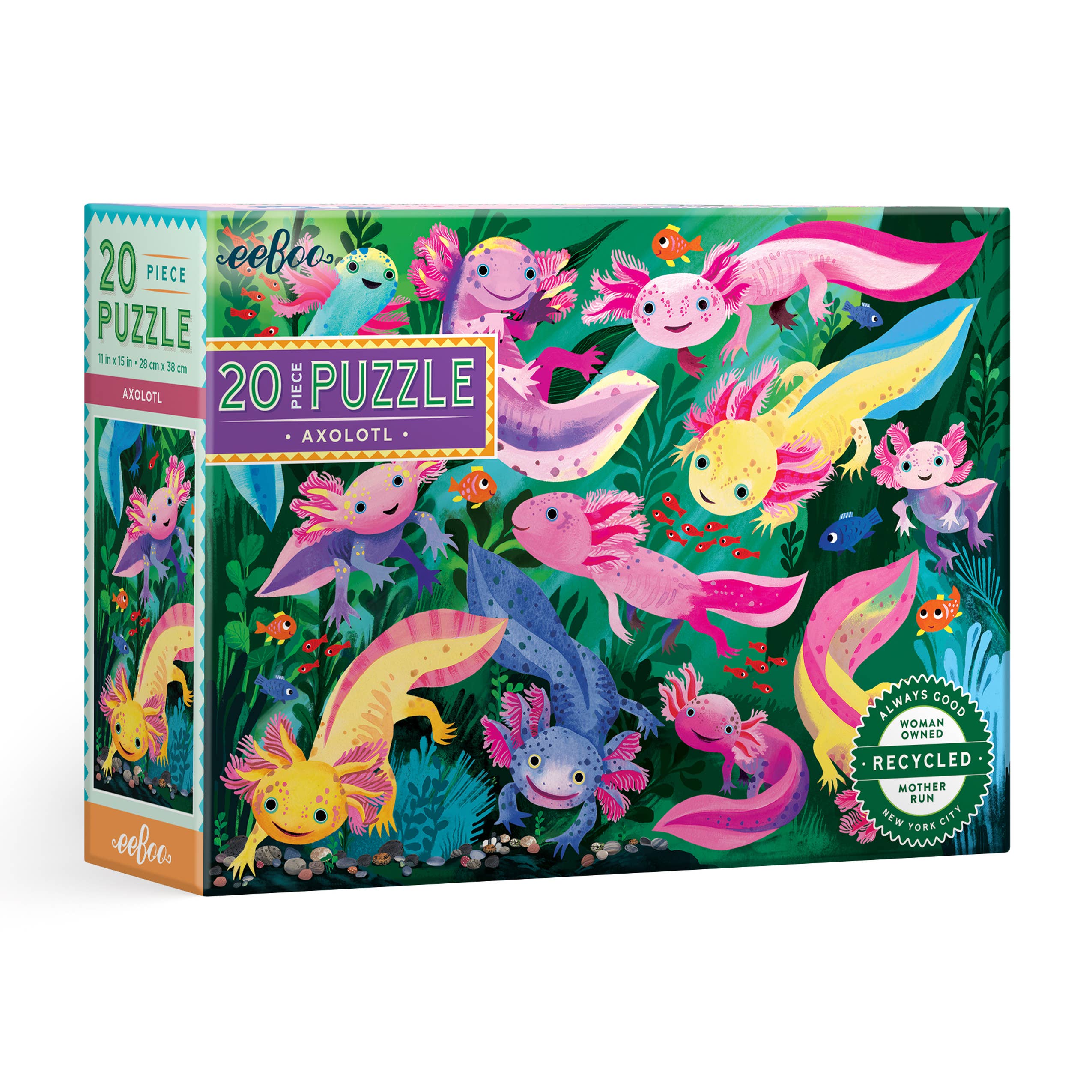 Axolotl 20 Piece Puzzle