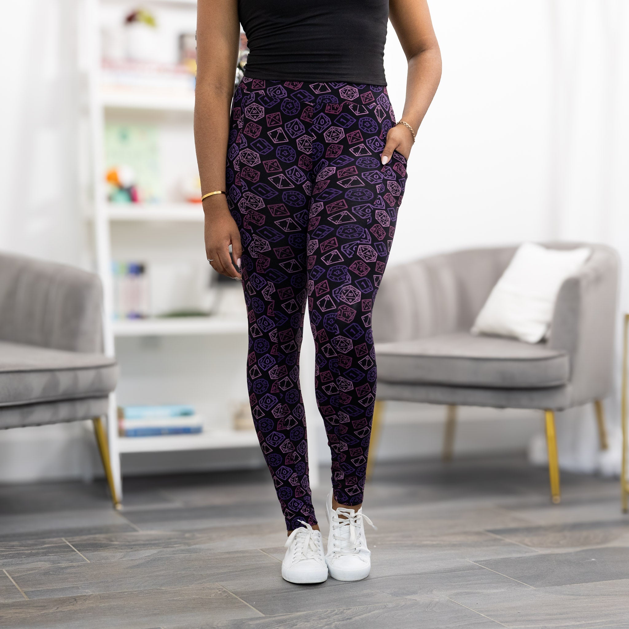 Dice Adult Leggings