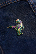 Dilophosaurus Enamel Pin