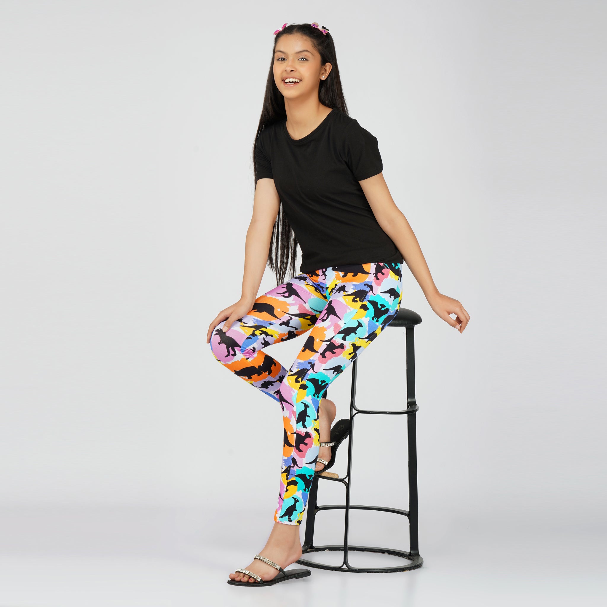 Dinosaurs & Colors Kids Leggings