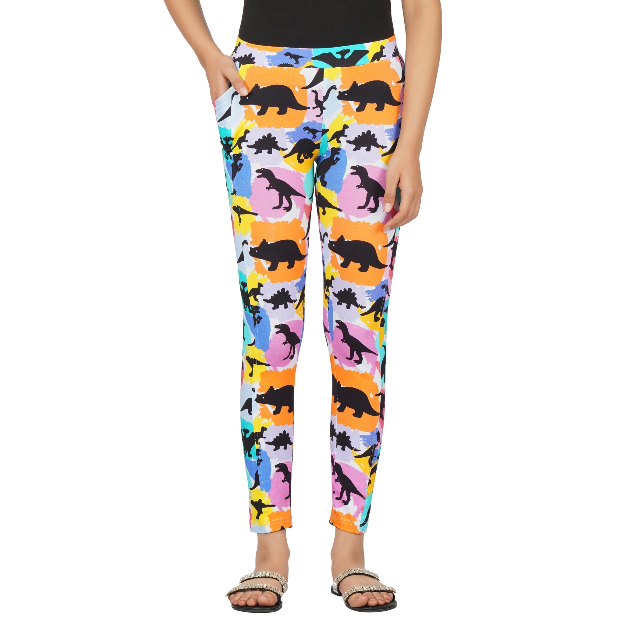 Dinosaurs & Colors Kids Leggings