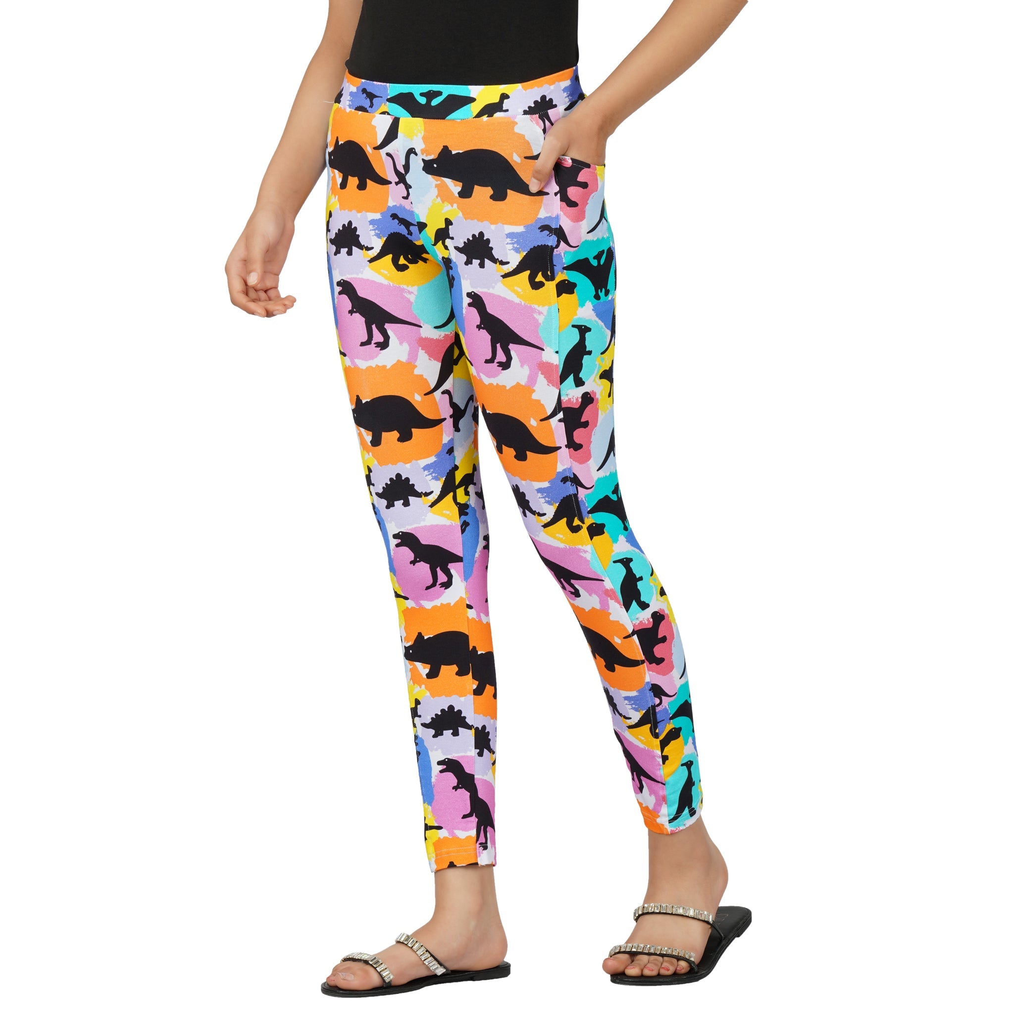 Dinosaurs & Colors Kids Leggings