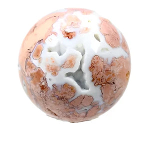 Brecciated Pink Agate Sphere $90.00