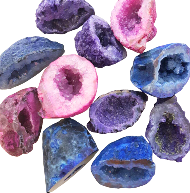 Dyed Cut Geode $8.00