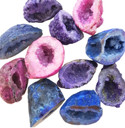 Dyed Agate Geode $8.00