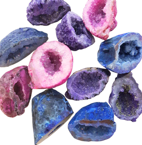 Dyed Cut Geode $8.00