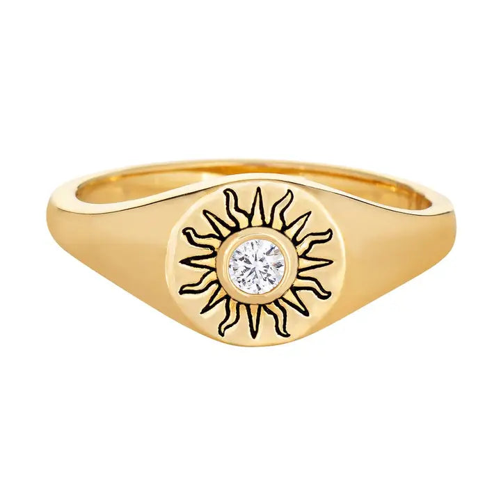 Solar Signet Ring