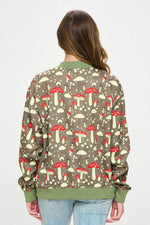 Mushroom Bomber Jacket