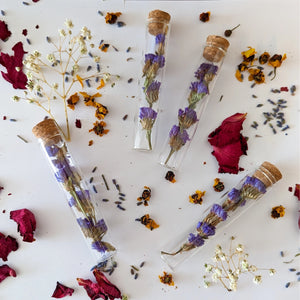 Dried Flower Vials