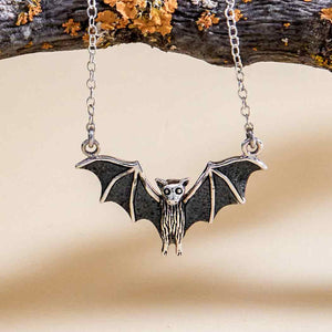 Flying Bat Necklace