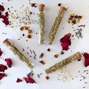 Dried Flower Vials