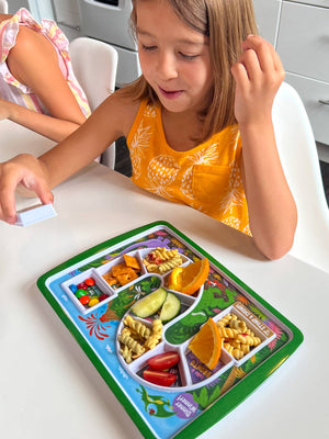 Dinner Winner Dinosaur Kids Plate