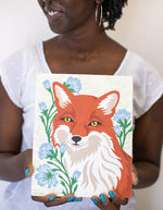Fox with Chicory Paint-By-Number Kit
