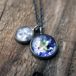 Earth and Moon Layered Necklace