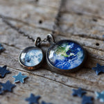 Earth and Moon Layered Necklace