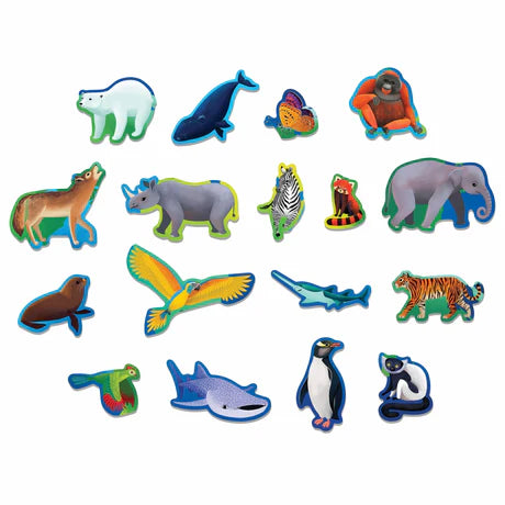 Endangered Species Around the World 80 Piece Puzzle