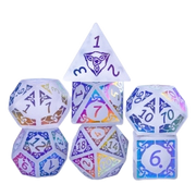 White Quartz Gemstone Dice