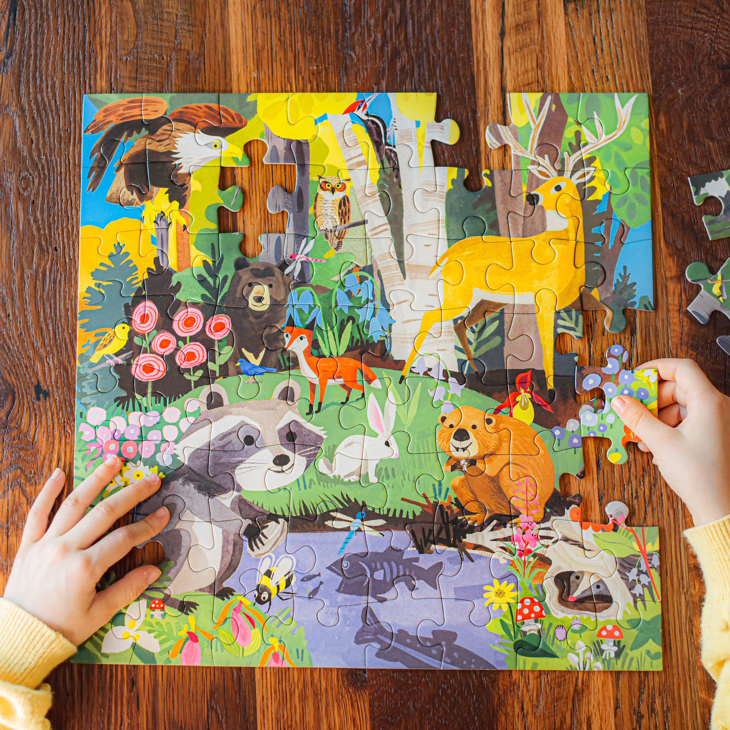 Woodland 64 Piece Puzzle