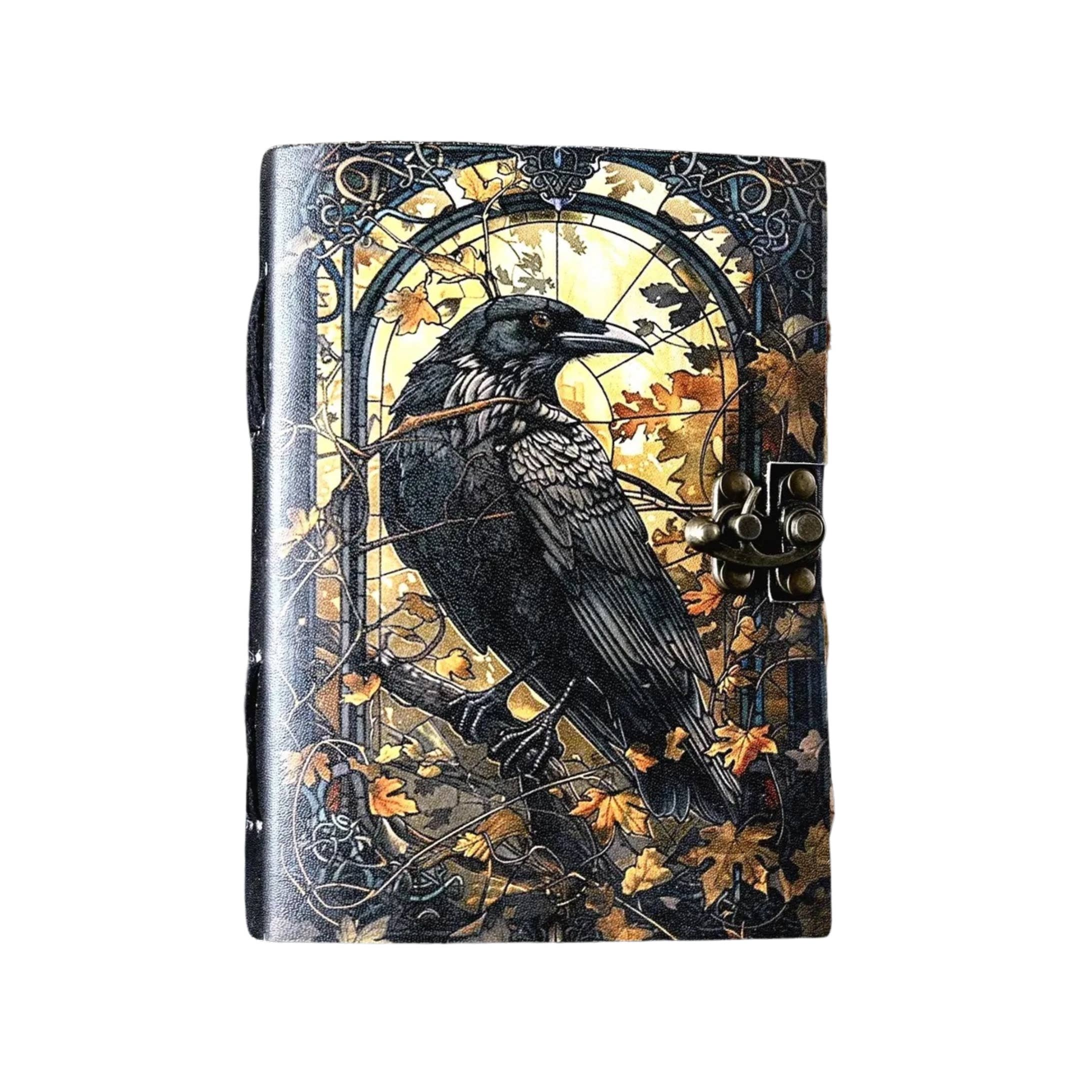 Raven Leather Journal