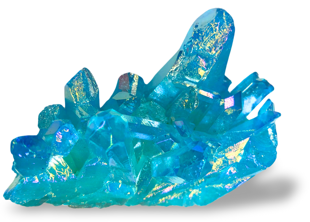 Blue Aura Quartz Cluster $30.00