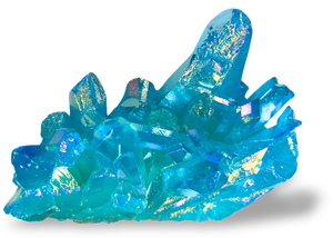 Blue Aura Quartz Cluster $30.00