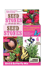 Bird and Butterfly Seed Stones