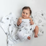 Woodland Dreams Crib Sheet & Swaddle Bundle