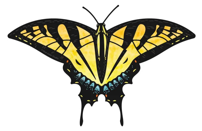 Yellow Swallowtail Sticker