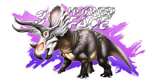 Jumbo Triceratops Sticker