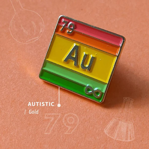Autistic Enamel Pin