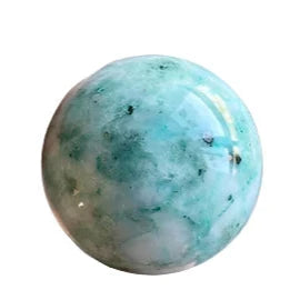 Chrysocolla & Quartz Sphere $100.00