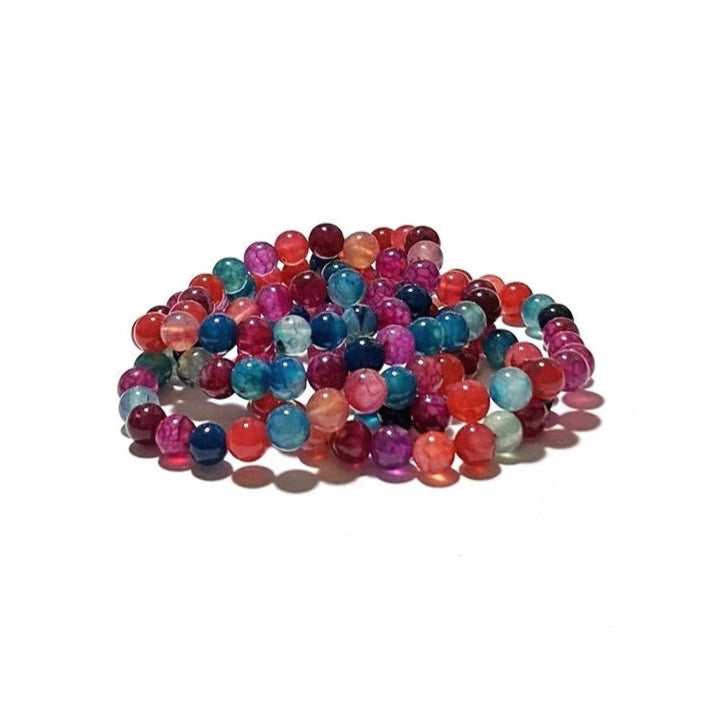 Dragon Veins Agate Bracelet