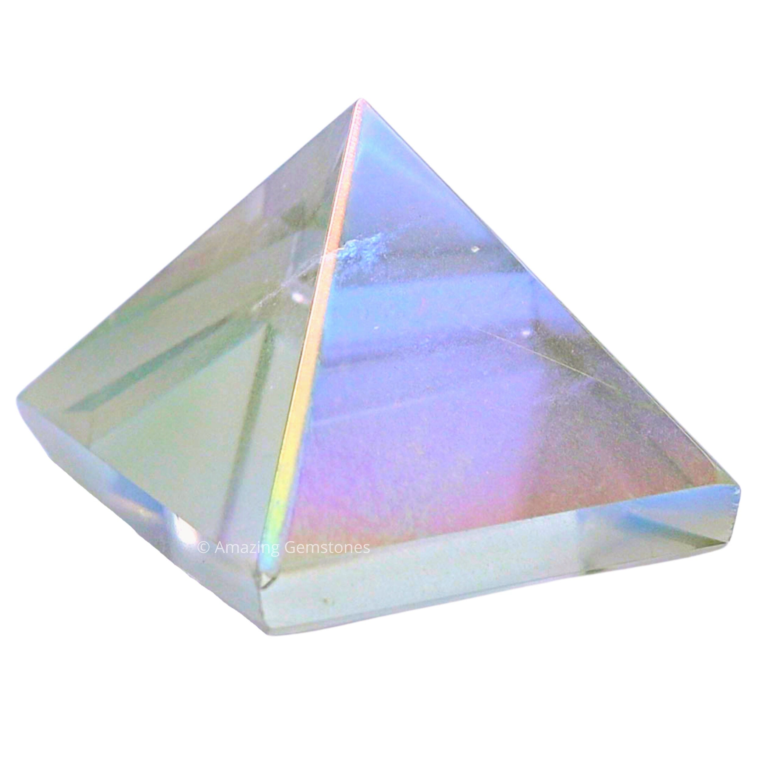 Aura Quartz Pyramid $18.00