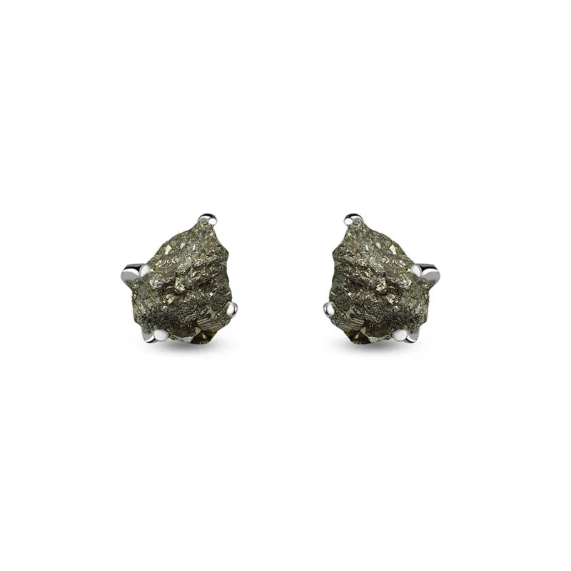 Pyrite Stud Earrings