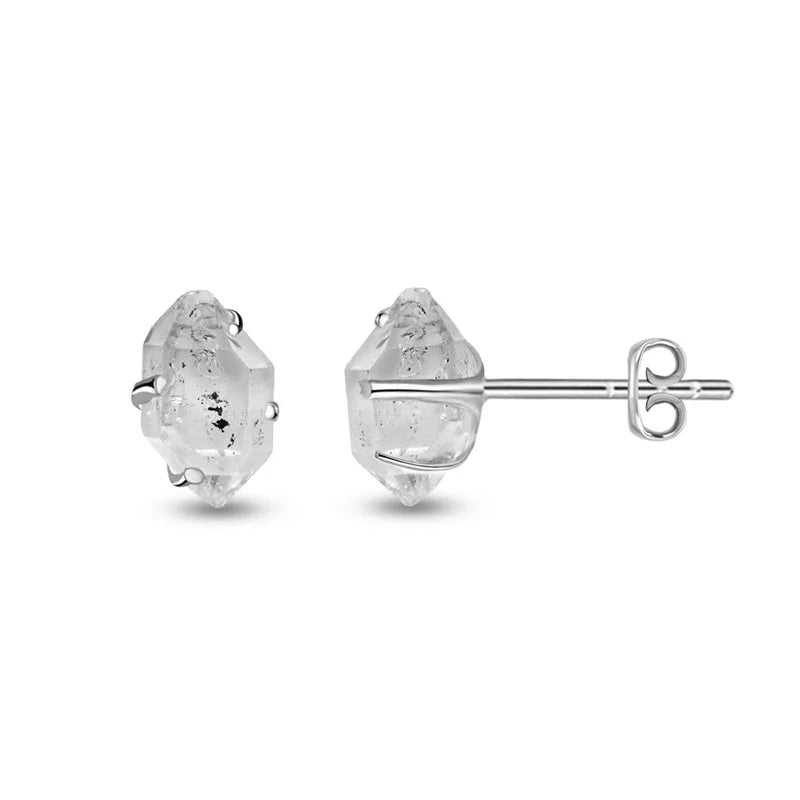 Herkimer Diamond Stud Earrings