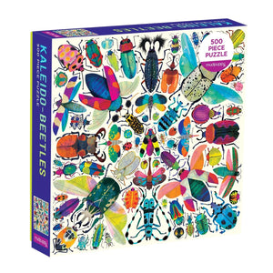 Kaleidoscope Beetles 500 Piece Puzzle