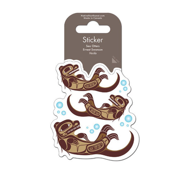 Sea Otter Sticker